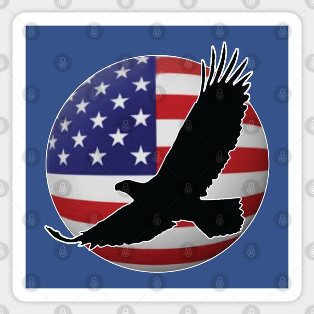 Flying Eagle - 10 Sticker by Brightfeather